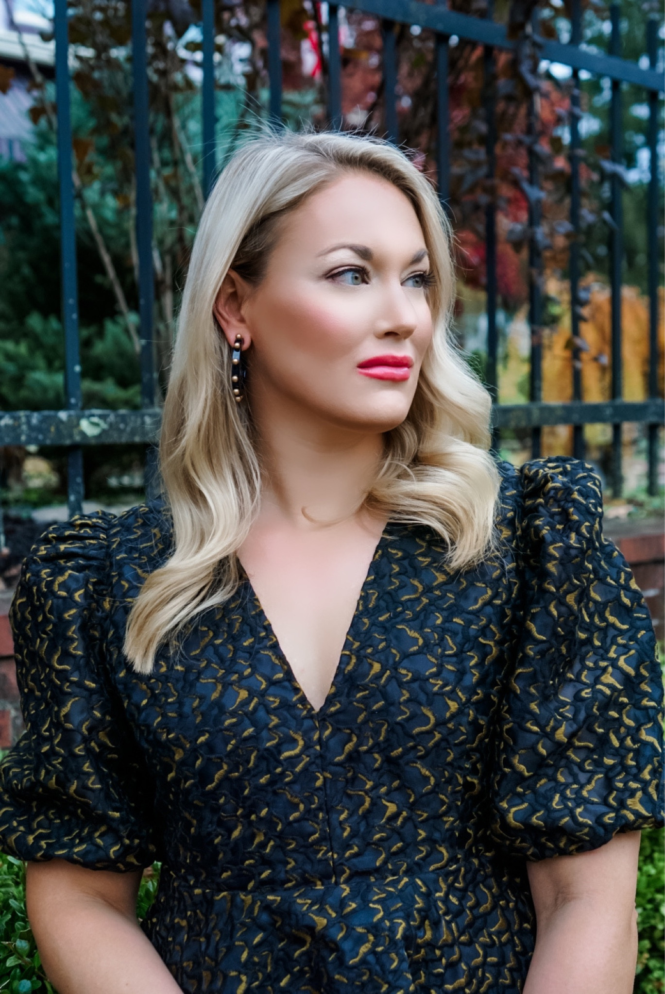 Holiday ready styles from Marie Oliver I love this tiered puff sleeve organza dress perfect for a wedding guest dress, holiday dress, little black dress 

#LTKwedding #LTKSeasonal #LTKHoliday