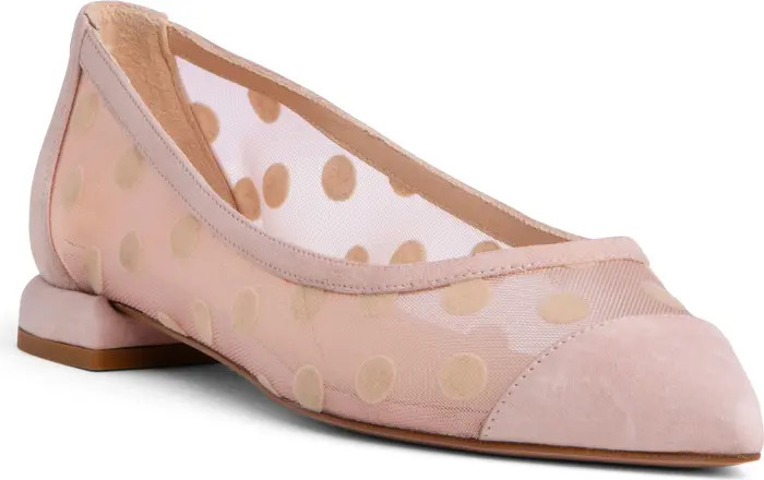 Blake Pointed Cap Toe Flat (Women) | Nordstrom