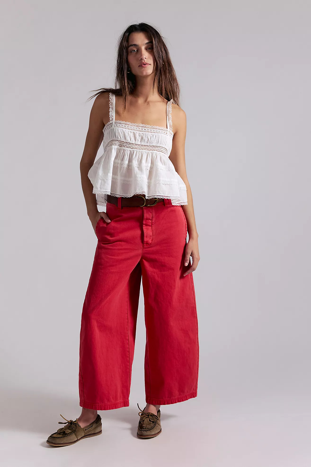 We The Free Lay Down Chino Trousers | Free People (Global - UK&FR Excluded)