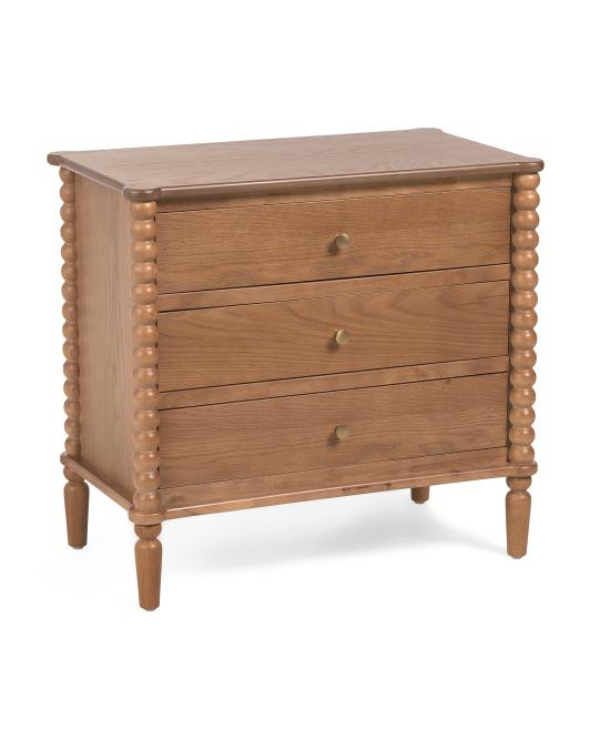 28x26 3 Drawer Spindle Dresser | TJ Maxx