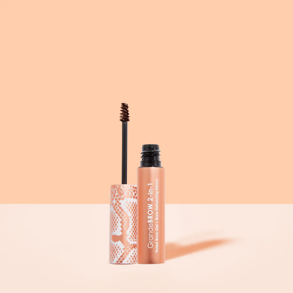 Travel Size GrandeBROW 2-In-1 Tinted Brow Gel + Brow Enhancing Serum | Grande Cosmetics, LLC