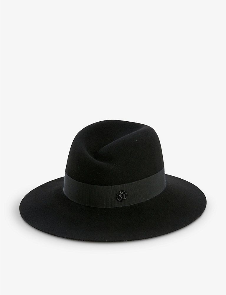 Virginie wool-felt fedora hat | Selfridges