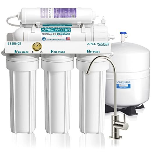 APEC Water Systems ROES-PH75 Essence Series Top Tier Alkaline Mineral pH+ 75 GPD 6-Stage Certifie... | Amazon (US)