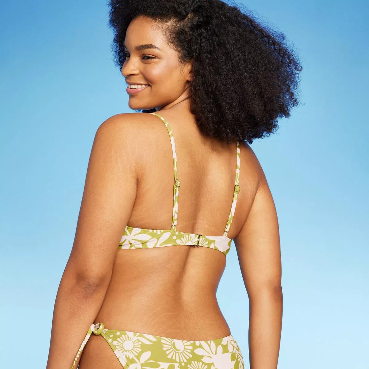 Women's Flower Charm Underwire Bikini Top - Wild Fable™ | Target