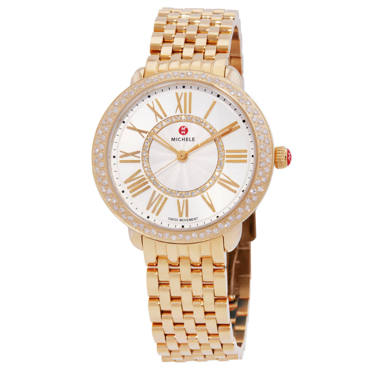 Michele Serein Quartz Silver Dial Ladies Watch MWW21B000161 | Jomashop.com & JomaDeals.com