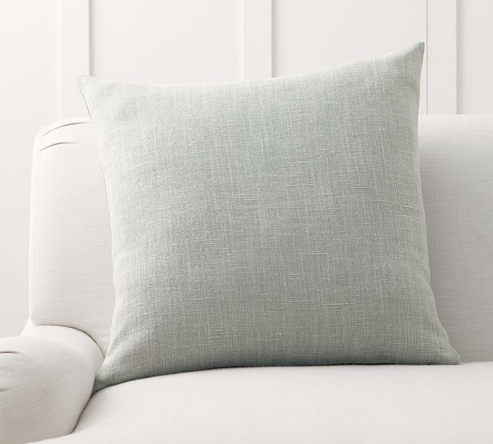 Belgian Linen Pillow Cover | Pottery Barn (US)