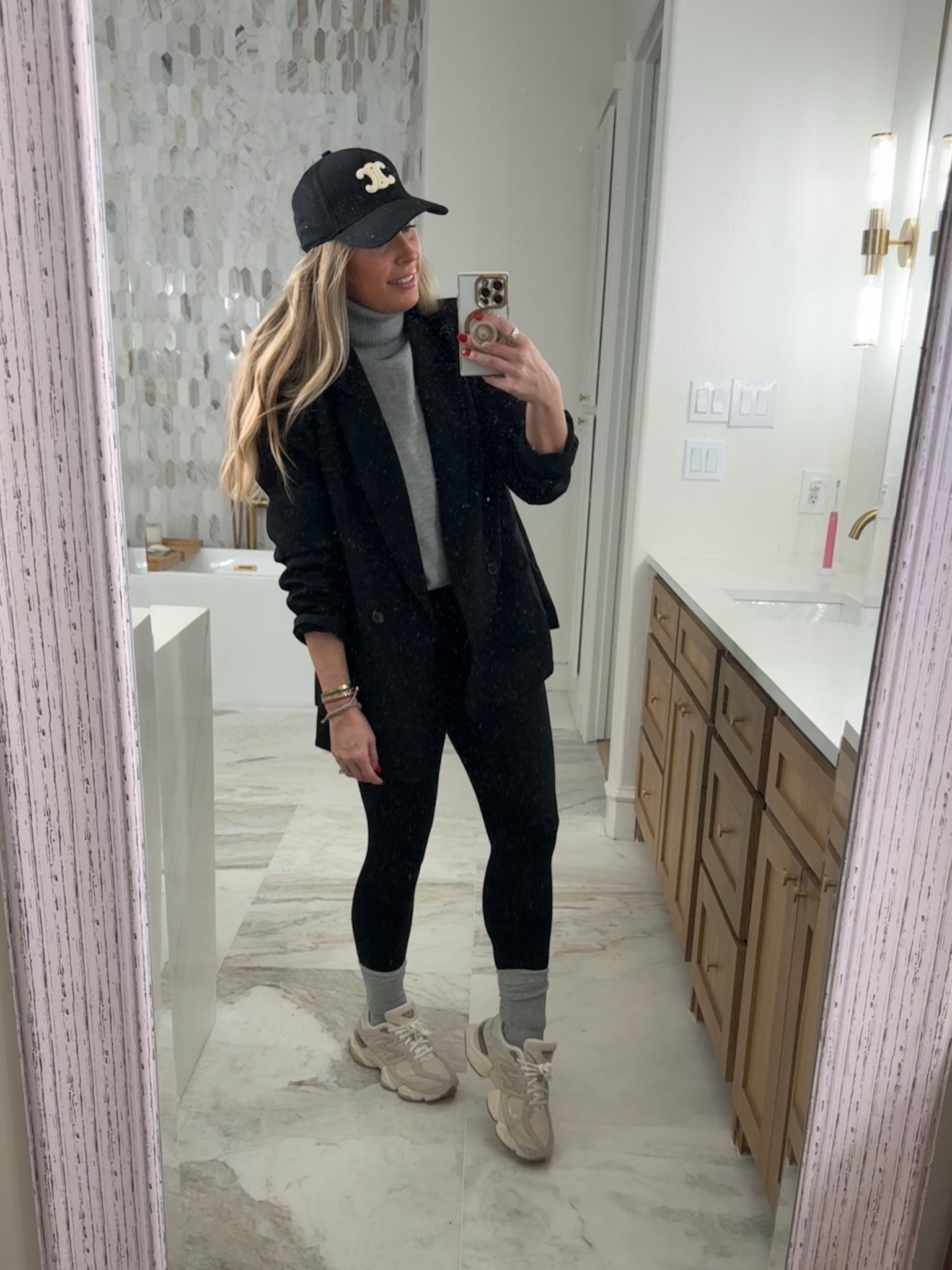 Sock must haves. Fleece lined leggings. Sports mom outfit. Track pants. Spring fashion. Spring sports mom outfit. Mock neck sweatshirt. New balance shoes. Sports. Mom. Carpool pick up outfits. Date night. Work wear. Loafers. Trench coats. Super bow Sunday outfit. Game day. Spring. Spring break. Spring fashion.  Lululemon lookalike. Camo. Fleece lined leggings. Travel outfit. Apres ski. Winter fashion. Ski. Vacation outfits beach.  Home decor. Rug. Track pants fit true to size and come in short to tall options. Winter capsule wardrobe. Hooded cape. Track pants. Faux fur Day. Love knot bag. Target. Target sale. Camo. Leopard pants. . Apres ski. Ugg. Faux fur coat. Ski. Ski outfit. Bedding refresh. cozy set. outfit. Activewear. Athleisure. Fleece lined leggings. Active wear sale. New arrivals. new arrivals. Workout set. Lululemon looks for less. . Cozy travel outfit.  sale.



#LTKOver40 #LTKSaleAlert