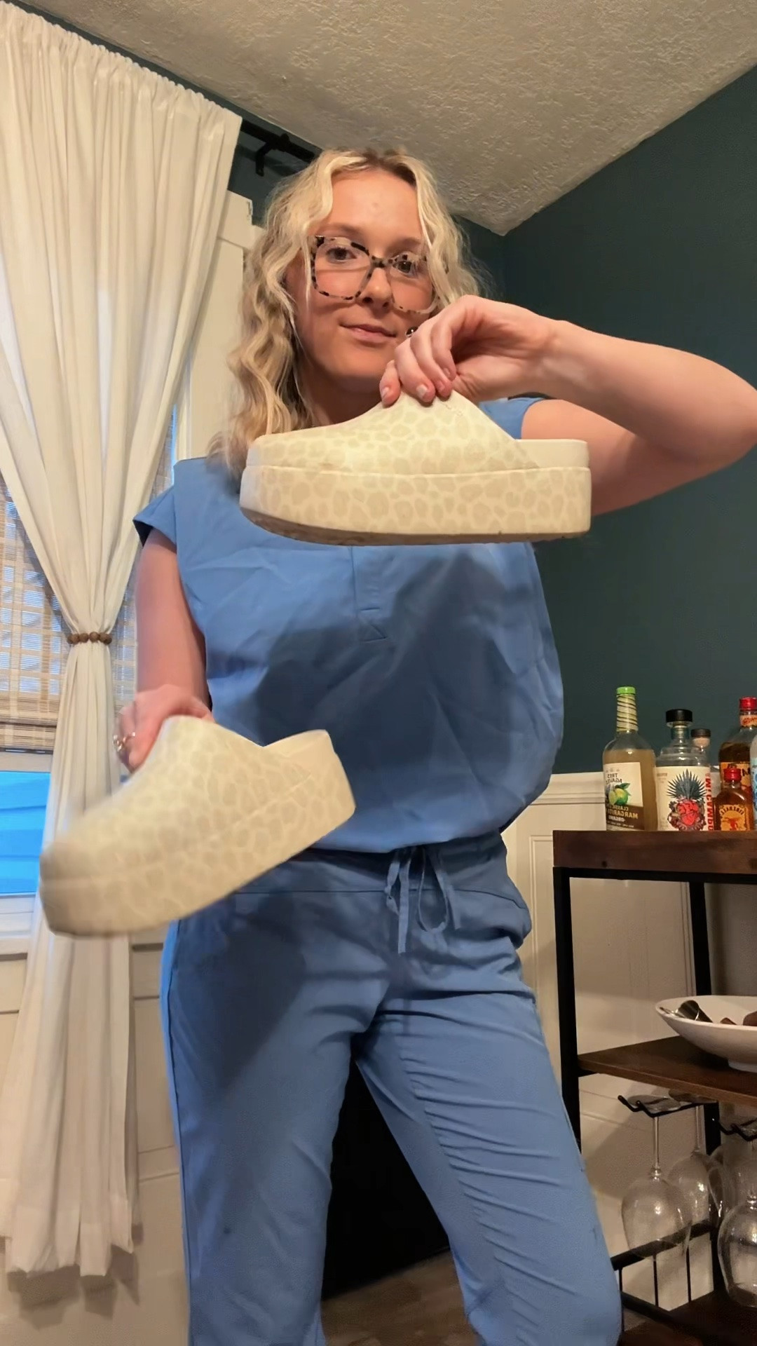 Happy nurse week! Check out these platform crocs!! #nurseoutfits #scrubs #nurseshoes