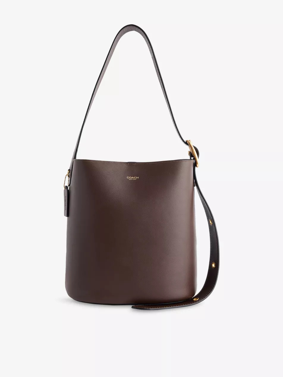 Bleecker Leather Bucket Bag | Selfridges