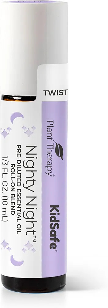 Plant Therapy KidSafe Nighty Night Essential Oil Blend for Sleep 10 mL (1/3 oz) Pre-Diluted Roll-... | Amazon (US)