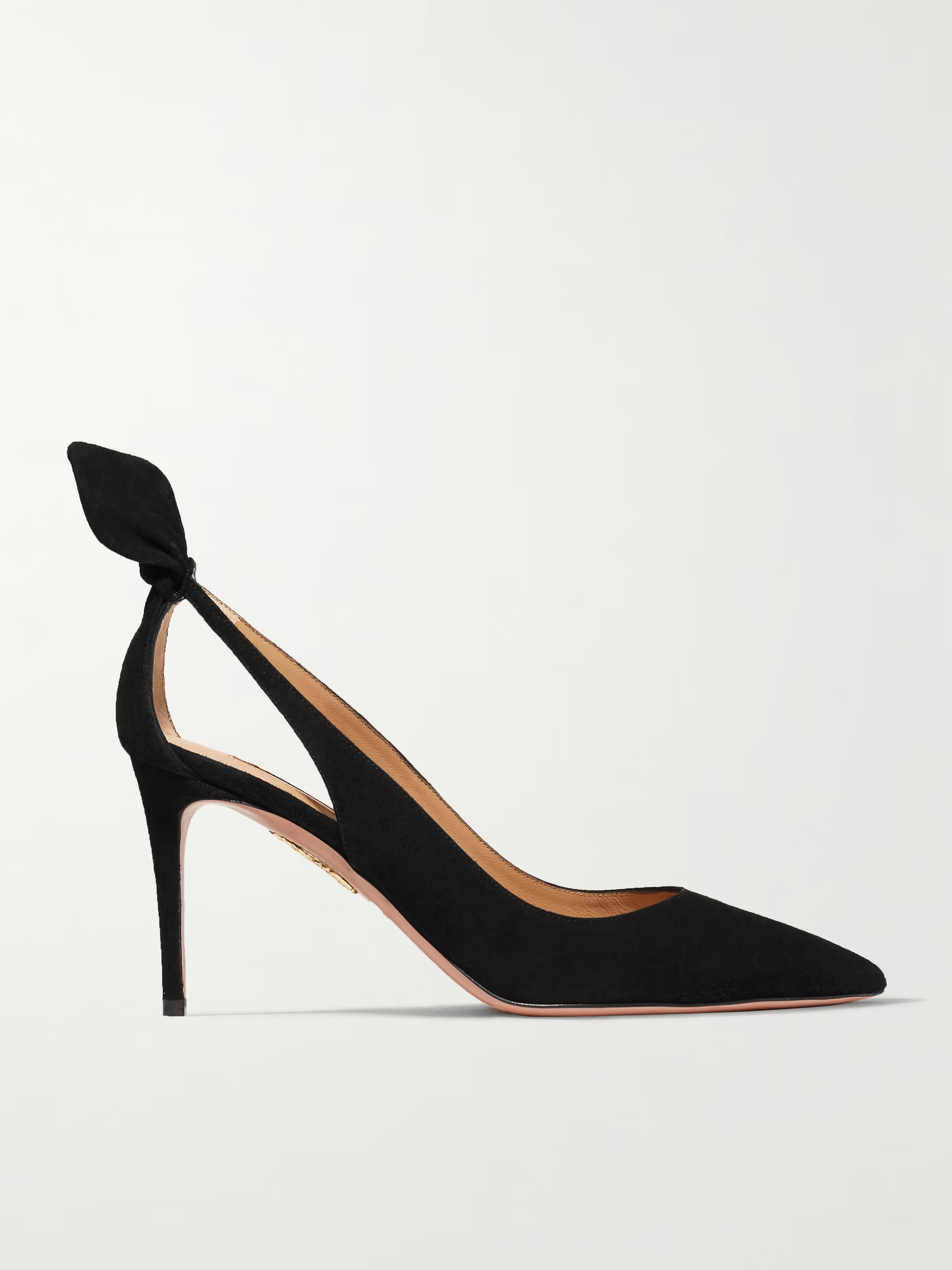 Bow Tie 85 suede pumps | NET-A-PORTER (UK & EU)