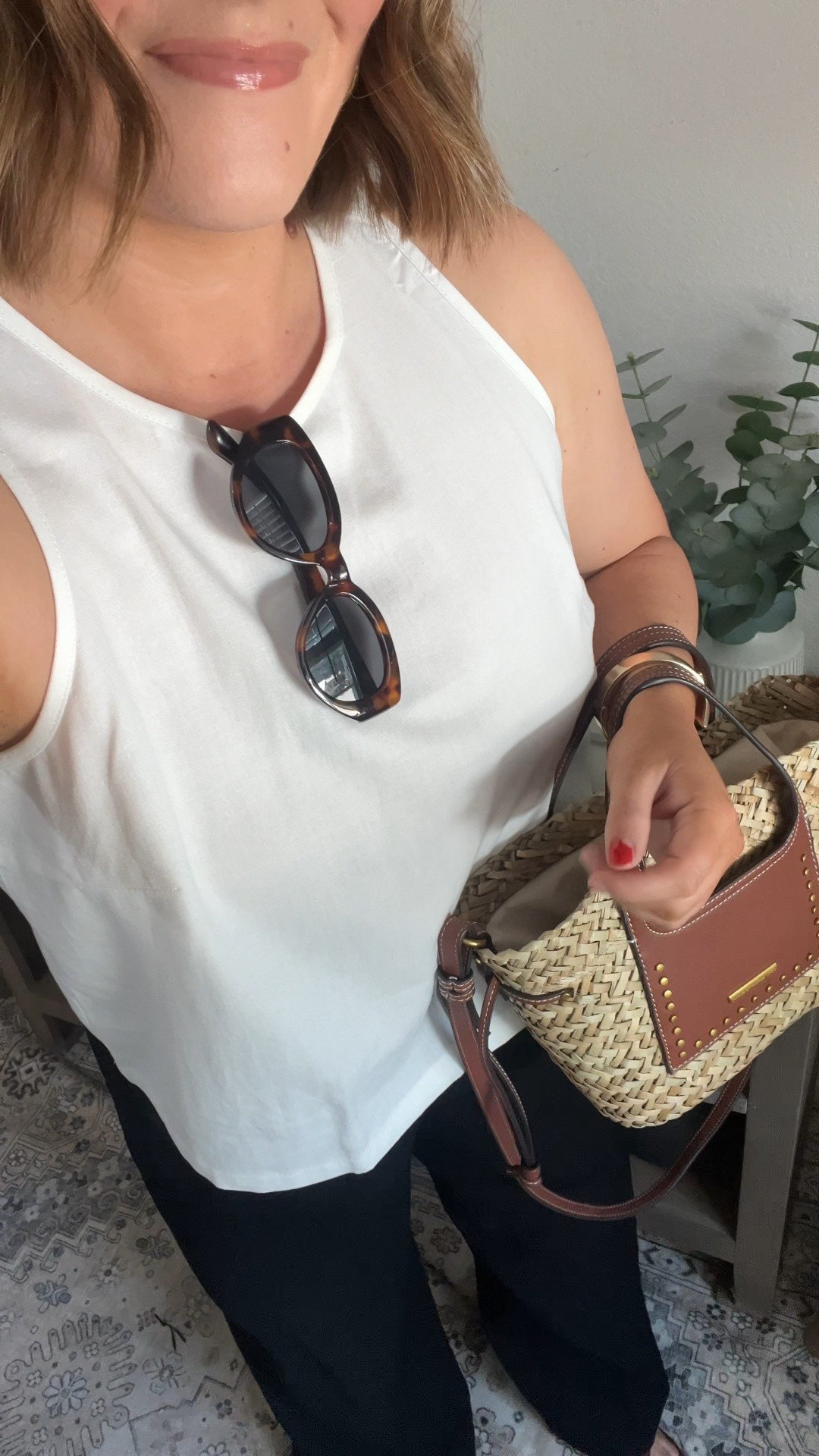 ootd // effortless Summer outfit 

L in tank, M in pants (run big)

#LTKSeasonal #LTKSummerEdit #LTKMidsize