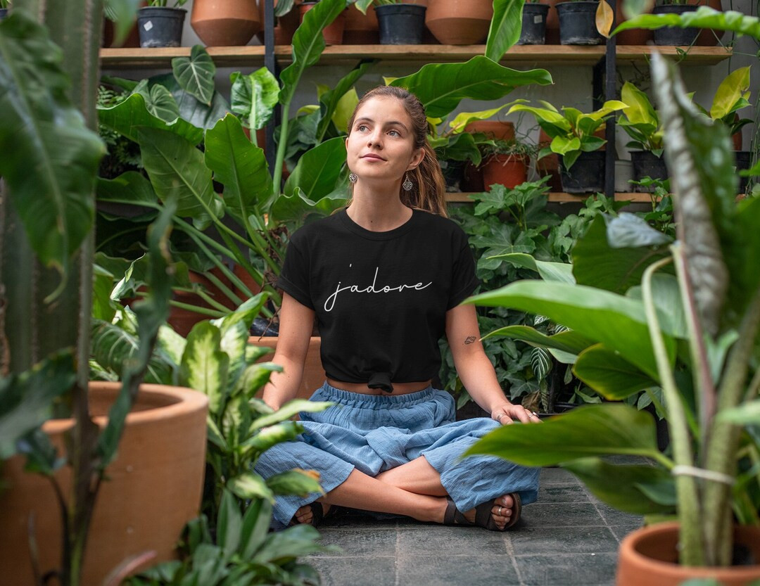 J'adore t-shirt.  The only t-shirt you will ever need! Size up for an oversized look or stay true... | Etsy (US)