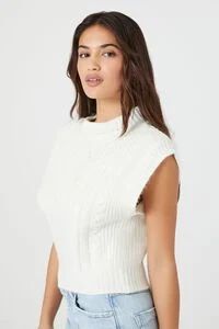 Cable Knit Crew Vest | Forever 21 (US)