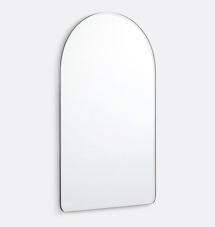 Frameless Arched Mirror | Rejuvenation