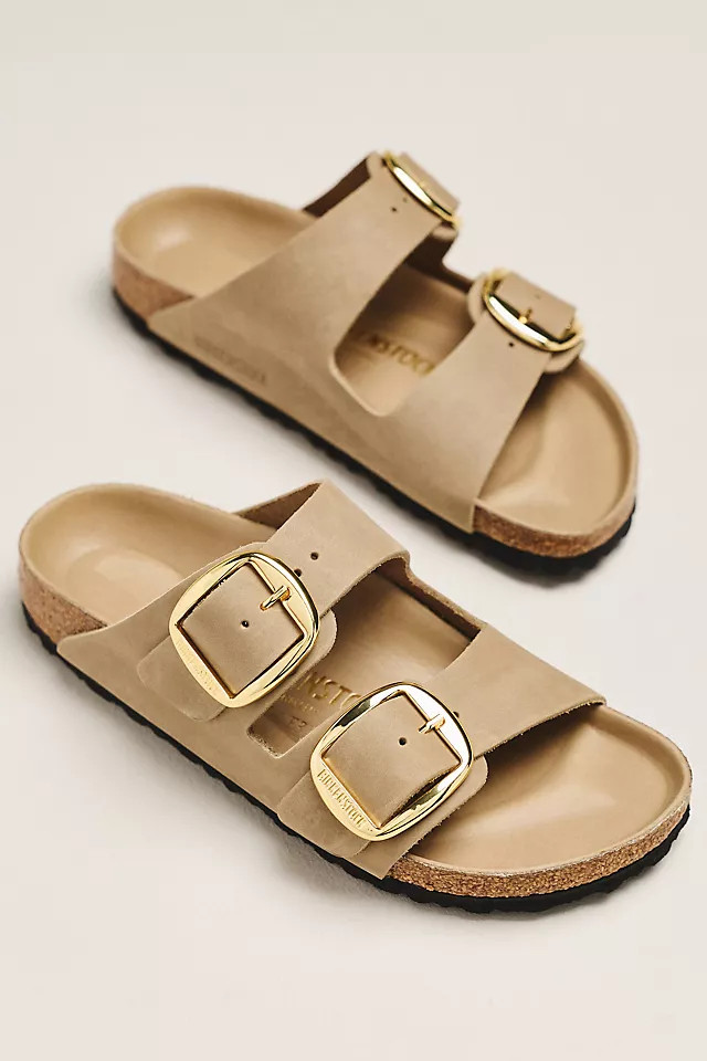 Arizona Big Buckle Nubuck Sandals | Anthropologie (US)