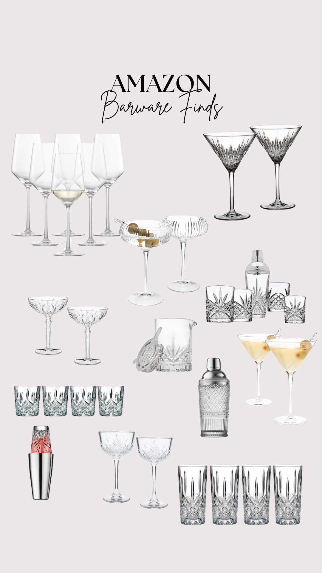 Be the hostess with the most-ess with Crystal barware from Amazon ⚜️

#LTKFindsUnder100 #LTKHome #LTKFindsUnder50