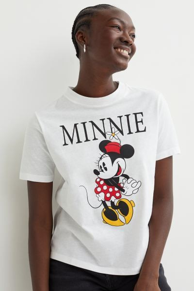 T-shirt with Motif | H&M (US, CA, MX)