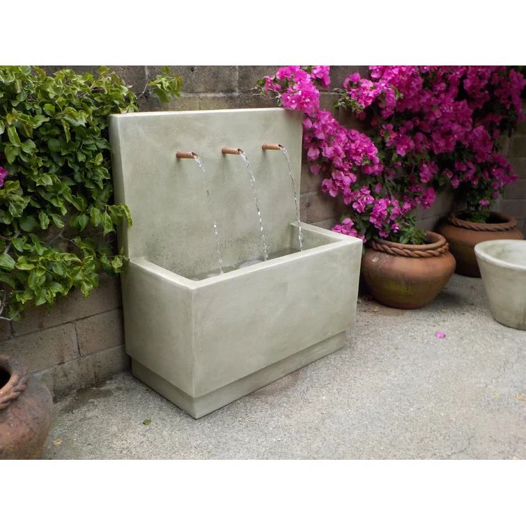 Styrkar Concrete Wall Fountain | Wayfair Professional