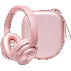 ZIHNIC Active Noise Cancelling Headphones, 40H Playtime Wireless Bluetooth Headset with Deep Bass... | Amazon (US)