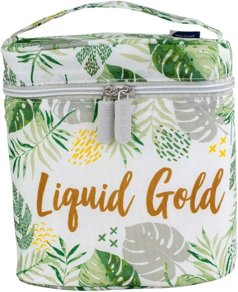 Bebe au Lait Liquid Gold, Insulated Bottle Bag | Amazon (US)
