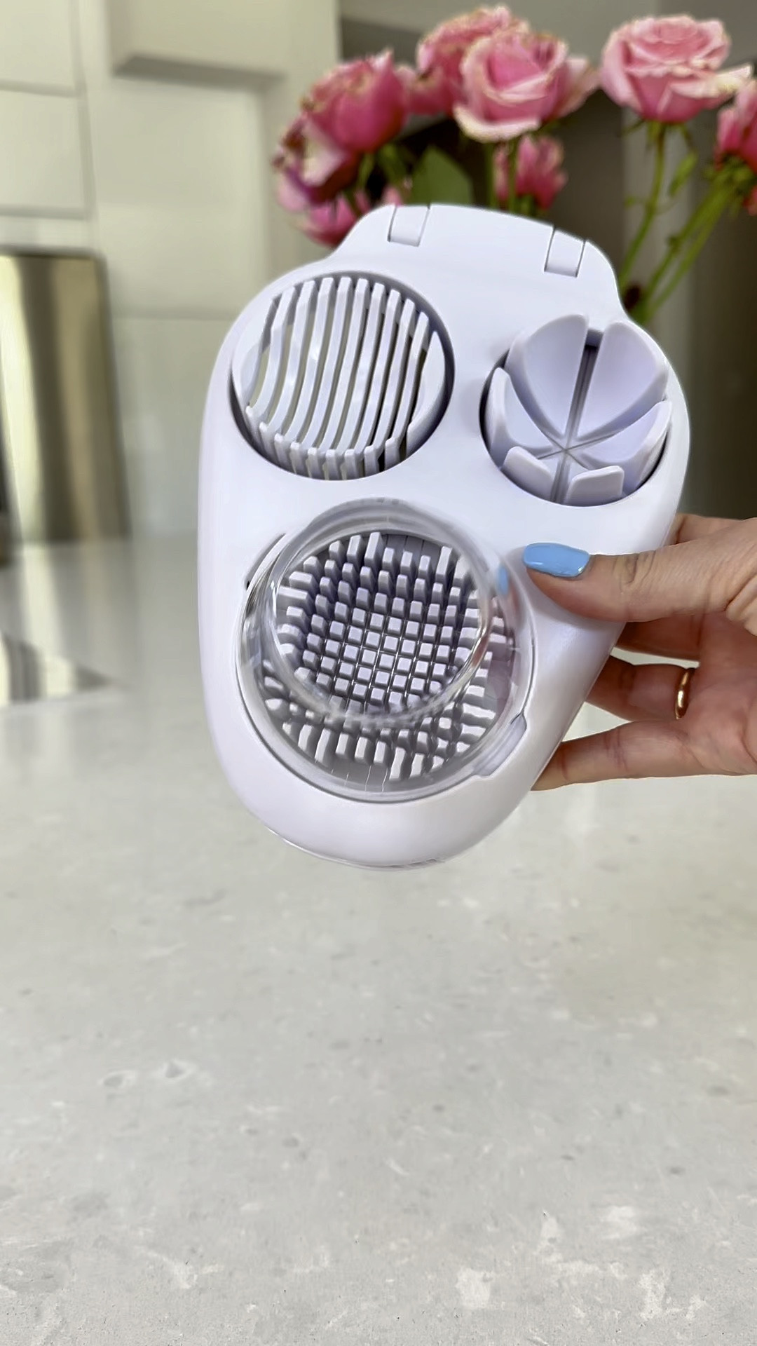 Egg slicer 
Kitchen devices

#LTKVideo #LTKHome