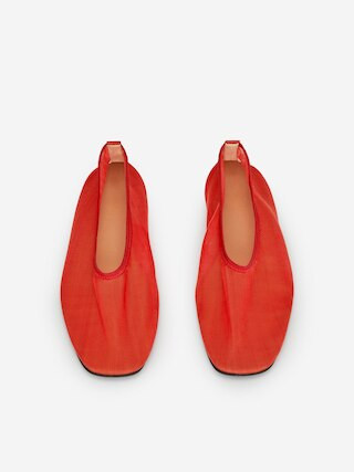 Mesh Ballerinas – Red – Women – ARKET GB | Arket UK