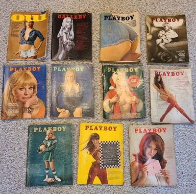 Vintage 60s 70s Playboy and Other Magazine Lot | eBay US