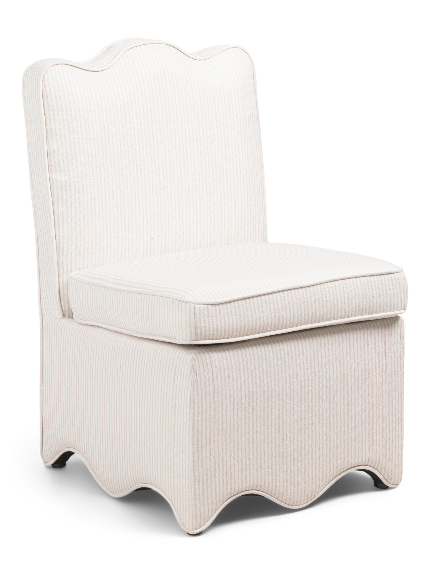 21x33 Scalloped Bottom Skirted Dining Chair | Kitchen & Dining Room | Marshalls | Marshalls