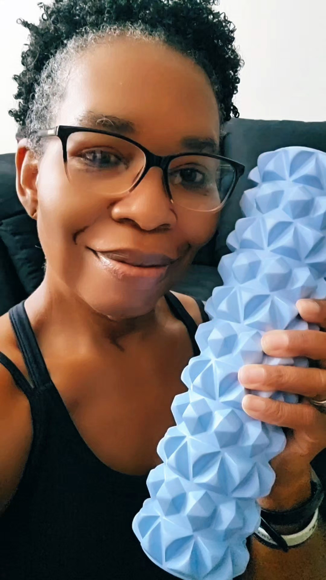 Post-workout recovery at 56 💪🏾I’ve been adding a little foam rolling after my workouts for my triceps, calves, upper back and hamstrings.

#LTKdayinmylife #LTKmorningroutine #LTKHome
