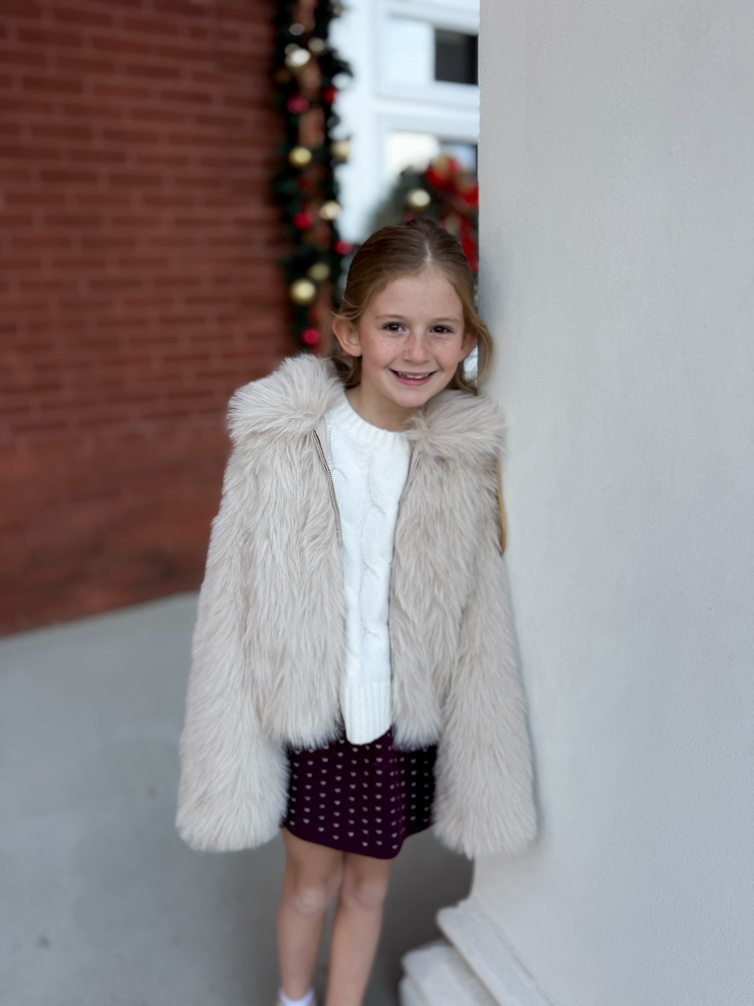 I’m obsessed with this faux fur coat and skirt. Christmas card photos outfits for kids. Perfect for the holiday season. 

#LTKKids #LTKHoliday #LTKCyberWeek