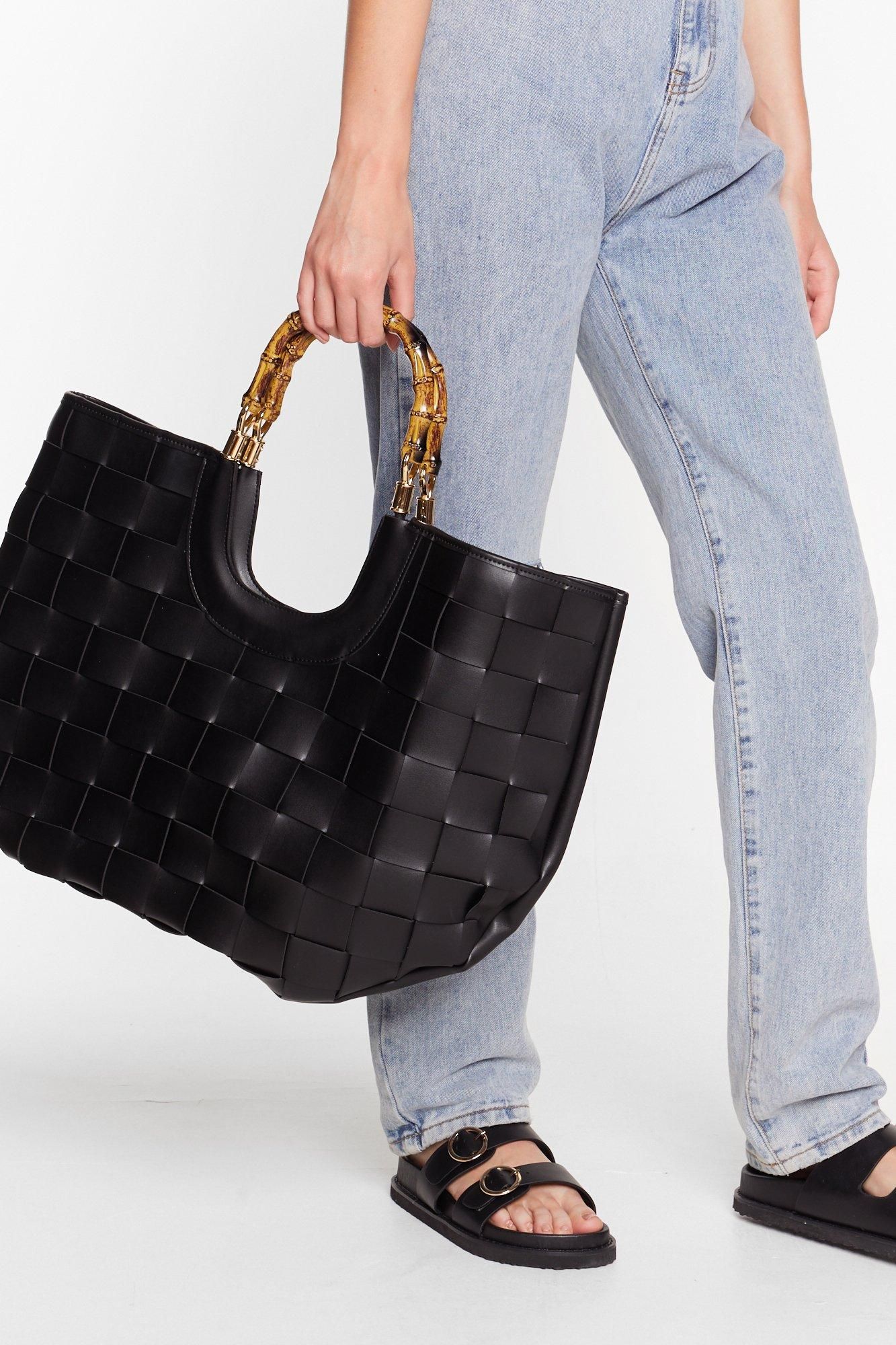 WANT Bamboo Your Best Woven Tote Bag | NastyGal (US & CA)