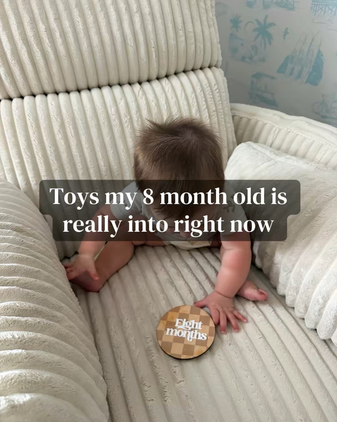 These are the toys my 8-month-old is actually reaching for over and over right now 🤍 A mix of things for grabbing, chewing, moving, making noise and keeping him entertained for more than 30 seconds 😂

Linked the ones we’ve been getting the most use out of lately!

—

8 month old toys, baby toys, toys for 8 month old, baby favorites, developmental toys, sensory toys, baby activity toys, teething toys, crawling toys, infant toys, Montessori baby toys, baby playtime, first birthday gift ideas, baby gift ideas, baby essentials, first time mom favorites

#LTKmomlife #LTKBaby