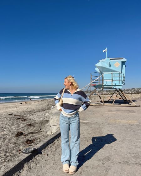 found my new fave half zip sweater, I’m loving blue for winter! wearing size XS, it’s oversized so I sized down 1 size. also wearing one of my fave pairs of abercrombie jeans, wearing my true size 27🩵 

#LTKfindsunder100 #LTKstyletip