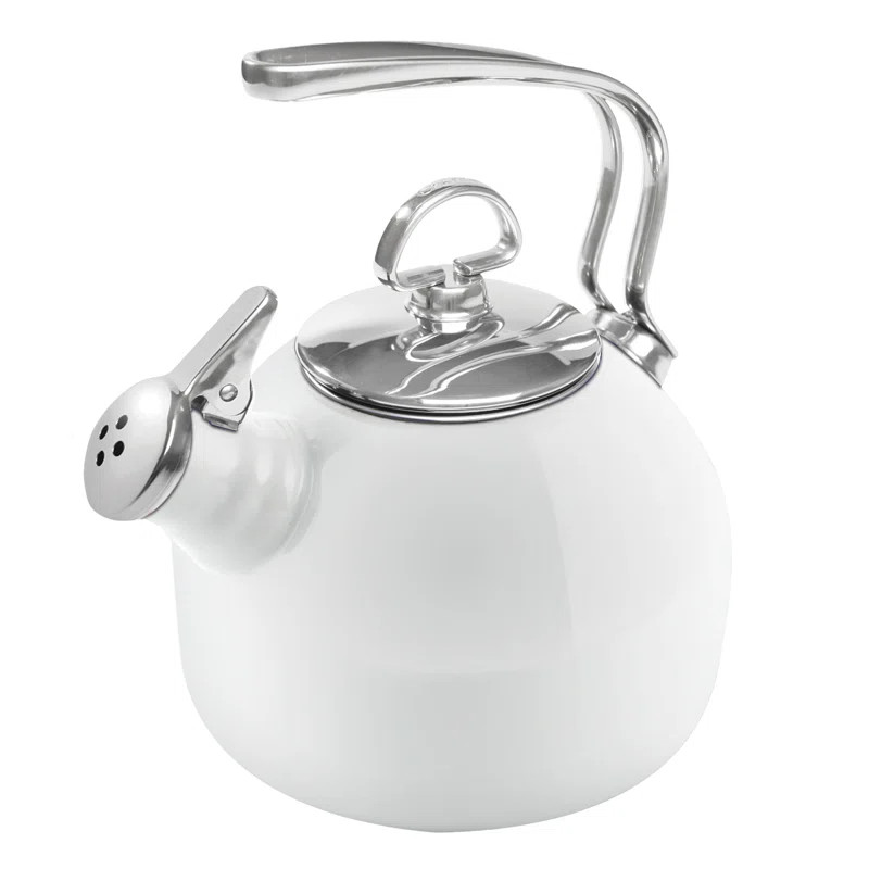 Chantal 1.8 qt. Stainless Steel Stovetop Tea Kettle | Wayfair Professional