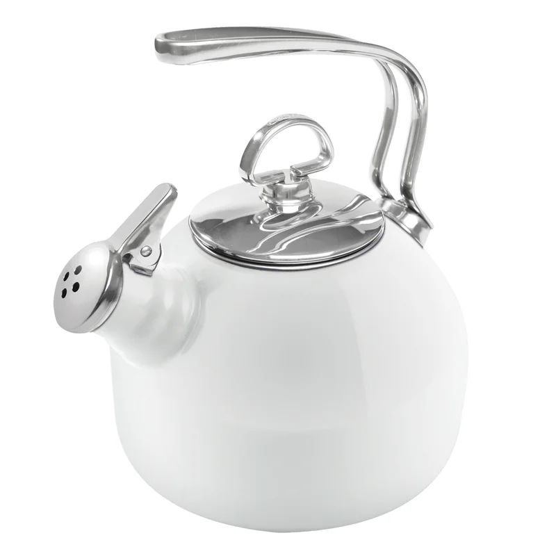 Chantal 1.8 qt. Stainless Steel Stovetop Tea Kettle | Wayfair Professional