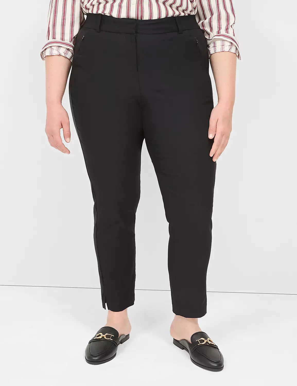 4-Season Slim Ankle Pant | Lane Bryant (US)