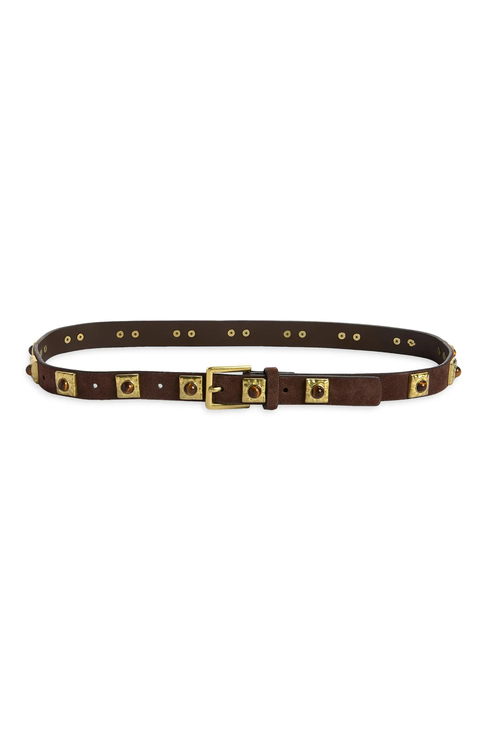 Treasure & Bond Dolly Stone Detail Leather Belt (Women) | Nordstrom | Nordstrom