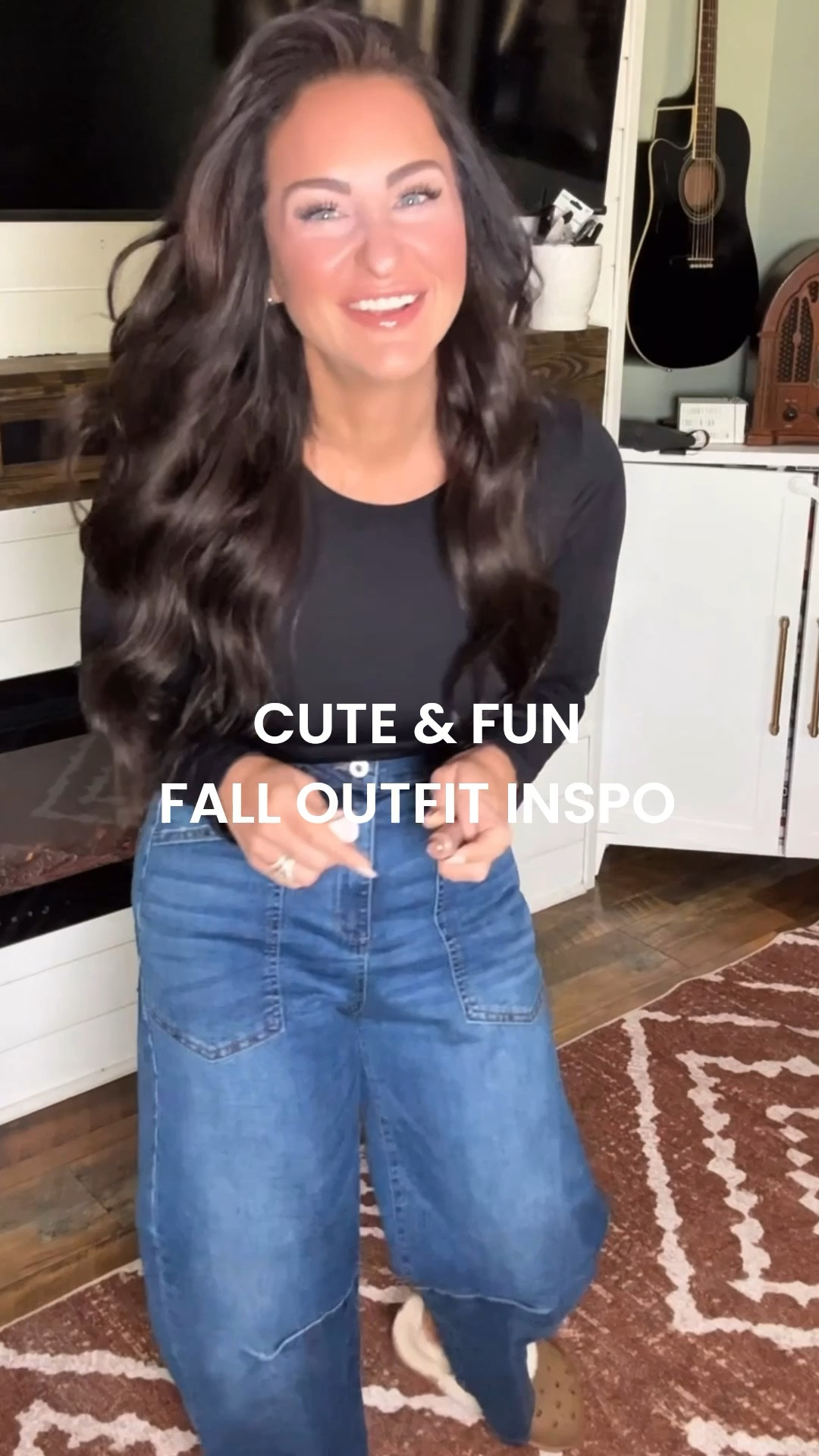 Fun Fall Outfit Inspo! && if I knew barrel jeans were this comfy I would’ve been wearing them way before now! 



#LTKU #LTKFindsUnder50 #LTKStyleTip