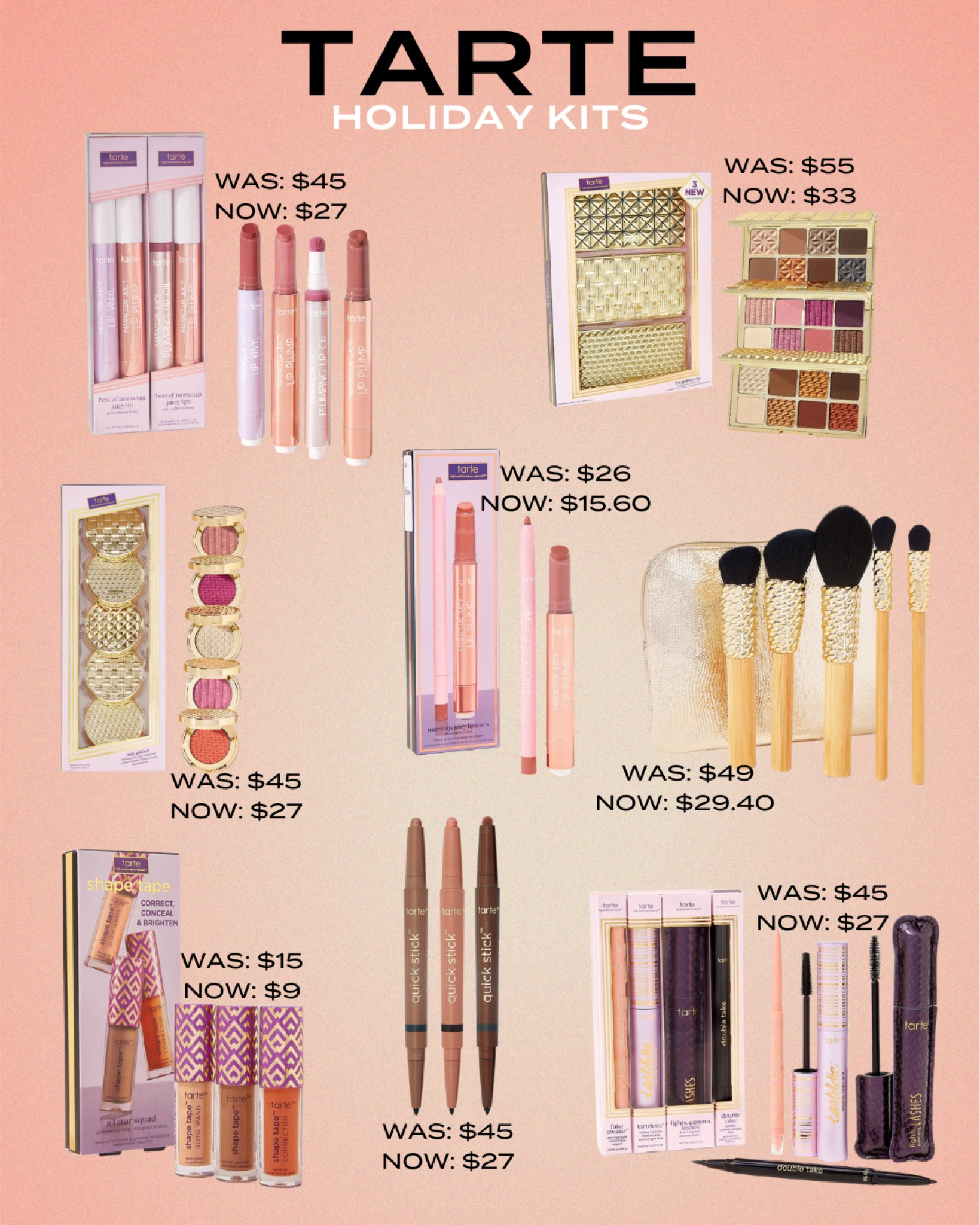 Tarte’s Holiday Kits are on sale for Cyber Season! @tartecosmetics #tartepartner

#LTKCyberWeek #LTKSaleAlert #LTKHoliday