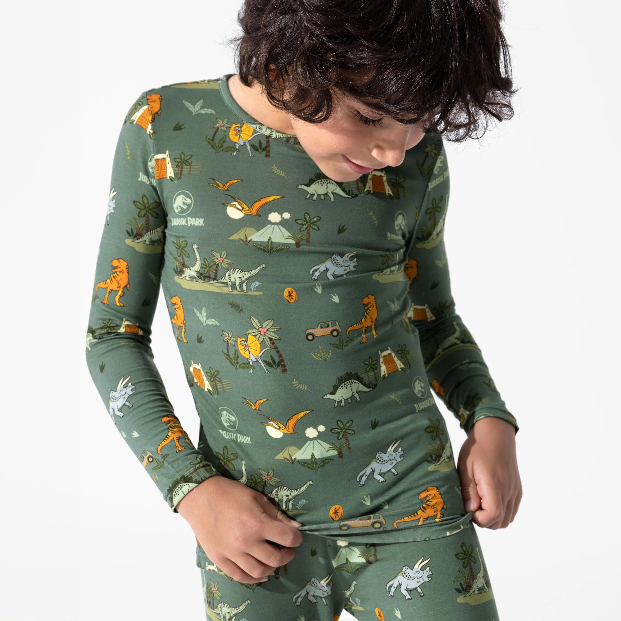 Jurassic Park: Safari Bamboo Kids Pajamas | Bellabu Bear
