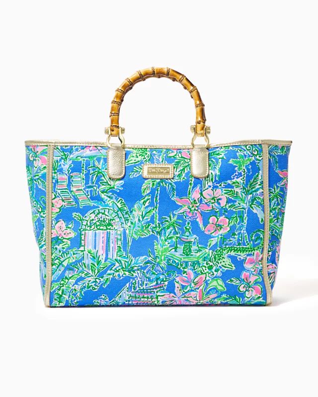 Greydon Canvas Tote | Lilly Pulitzer