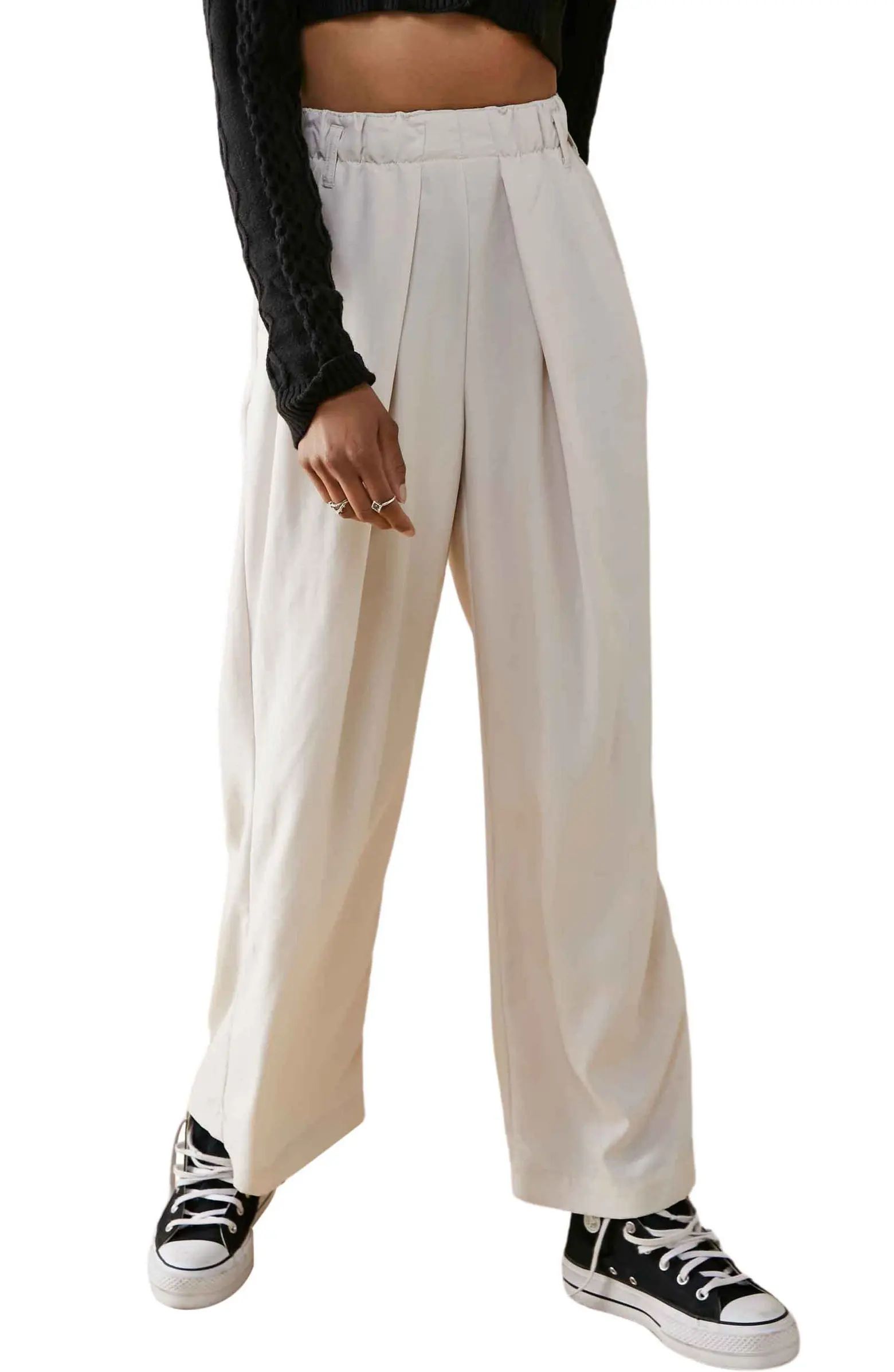 Nothin' to Say Elastic Waist Pants | Nordstrom