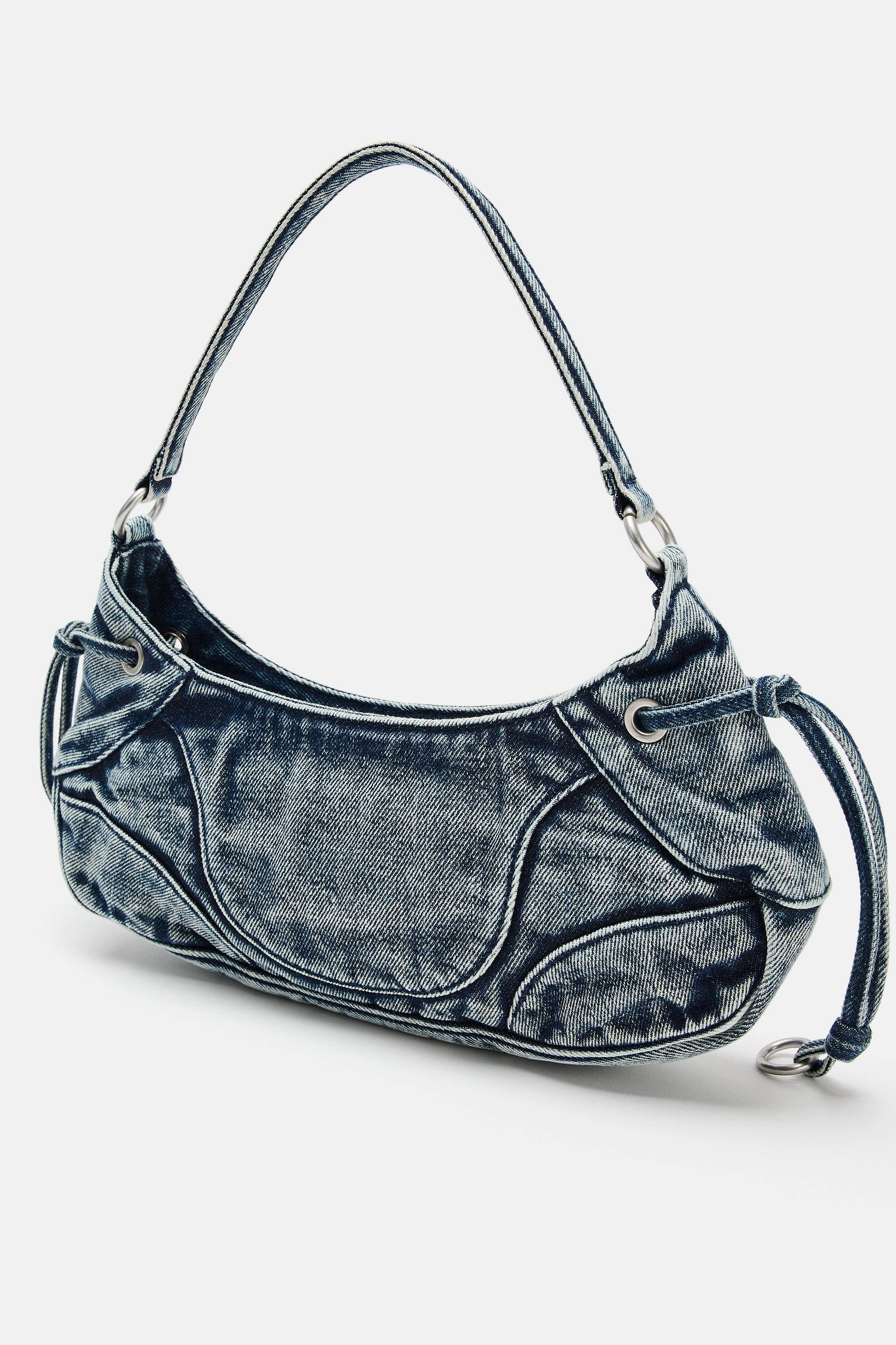 DENIM SHOULDER BAG | Zara US