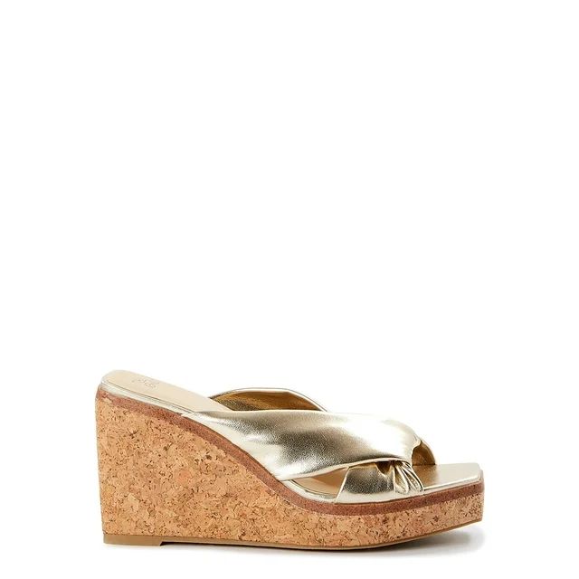 Time and Tru Women's Wedge Sandals | Walmart (US)