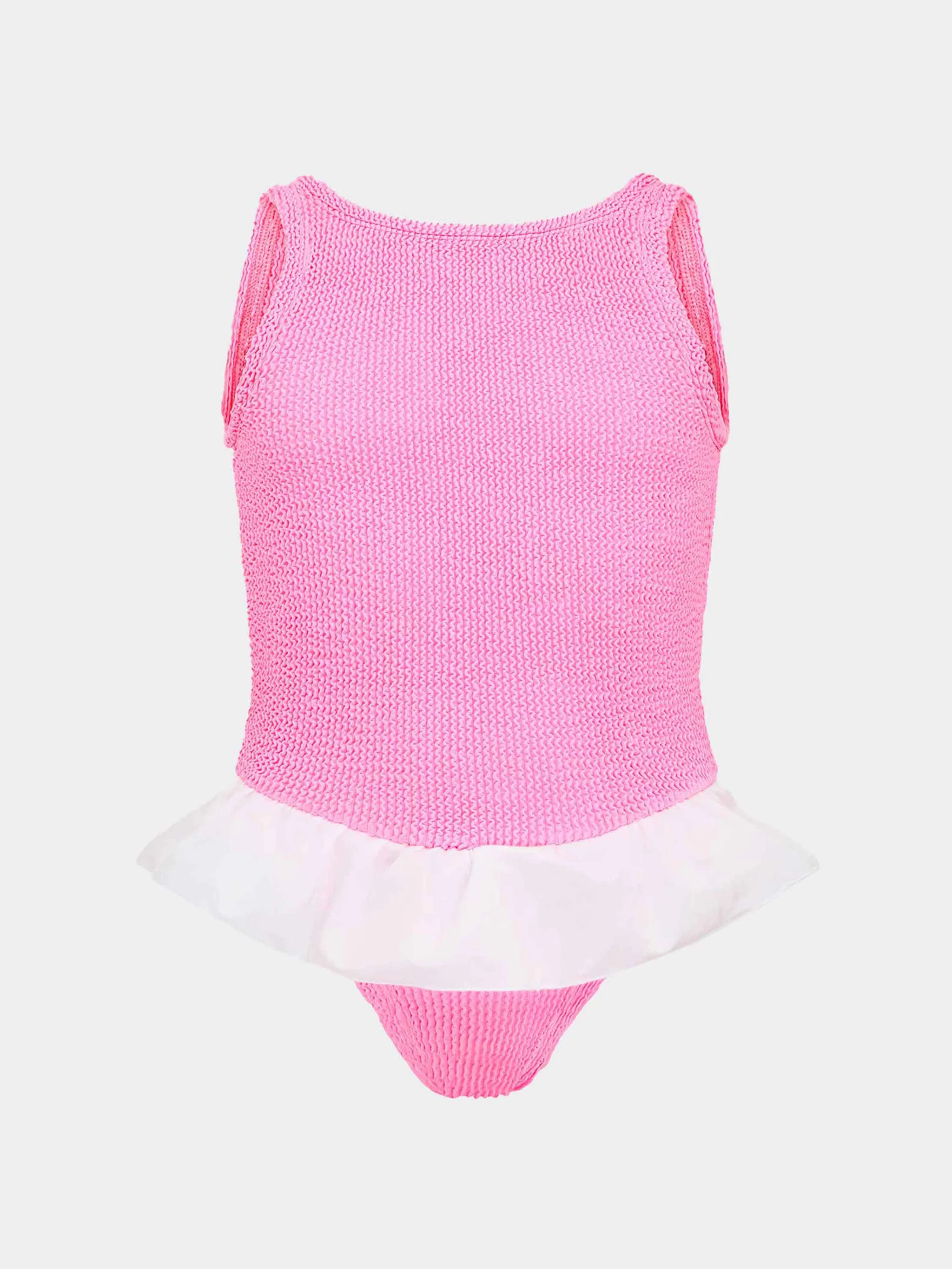 Kids Denise Swim (Ages 7 to 12) - Bubblegum | HUNZA G