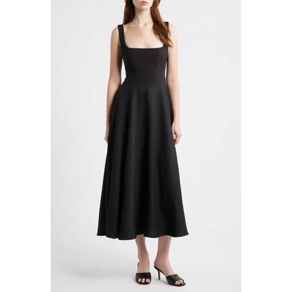 Odd Muse The Ultimate Muse Corset Dress in Black at Nordstrom, Size X-Small | Nordstrom