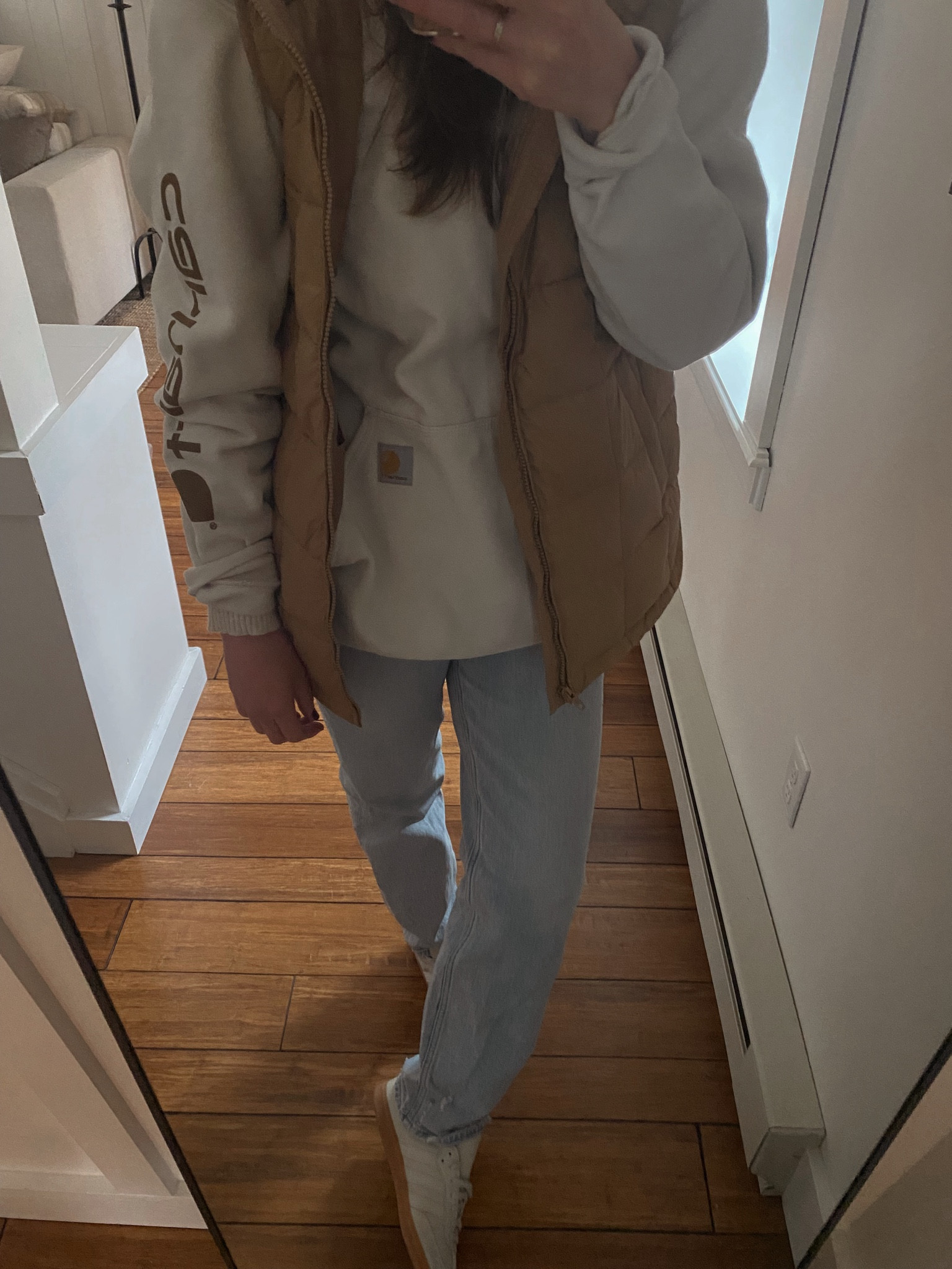 Vest size small
Hoodie size medium 