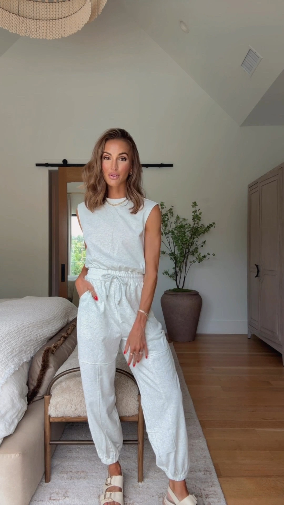 obsessed w/ this wide leg jumpsuit - less than $40 rn!! #amazon #founditonamazon #amazonprimeday #primedaydeals