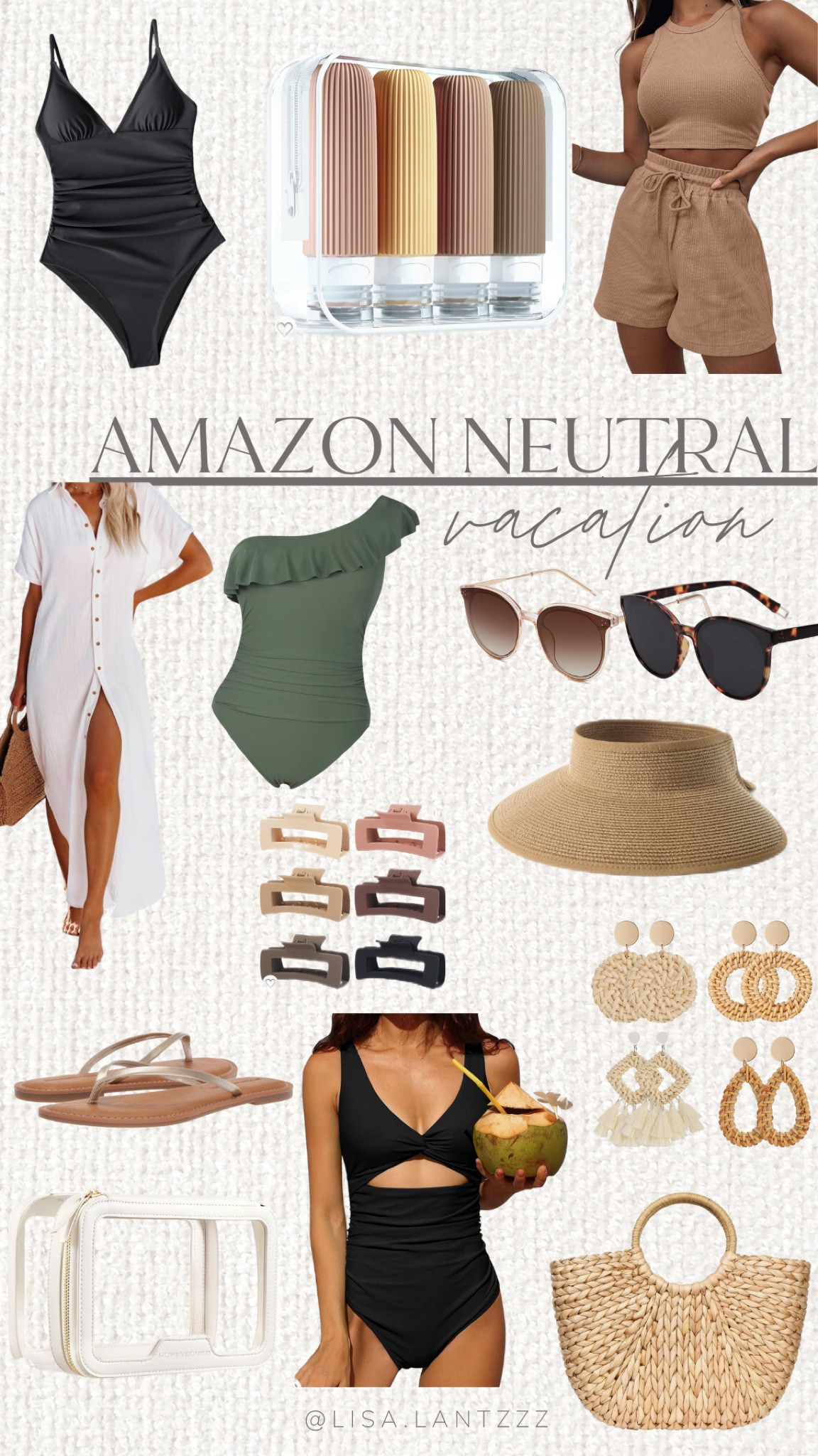 Amazon Neutral Travel and Vacation Must Haves ✈️

#LTKstyletip #LTKtravel #LTKswim